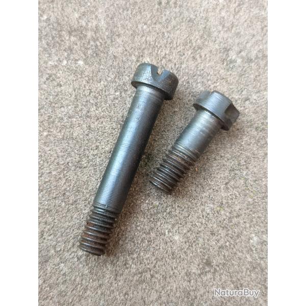Lot de deux vis de botier de Mauser 98 allemand WW2 98k K98 sans numro