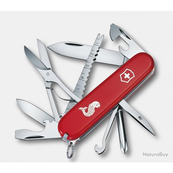 Couteau victorinox fisherman red