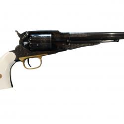 Revolver à Poudre Noire Pietta 1858 REMINGTON NEW MODEL ARMY COMMEMO "RGA44COM+" cal.44