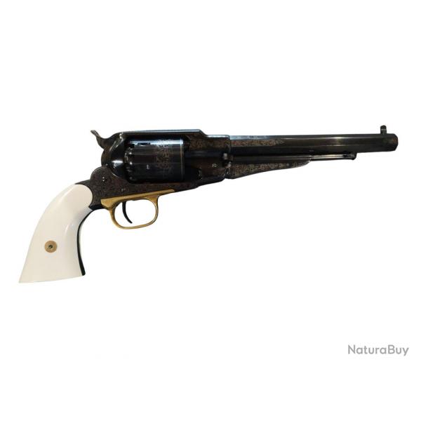 Revolver  Poudre Noire Pietta 1858 REMINGTON NEW MODEL ARMY COMMEMO "RGA44COM+" cal.44