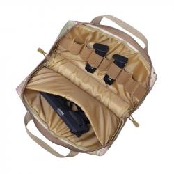 Sac de transport discret pour armes de poing et chargeurs - beige - LIVRAISON GRATUITE