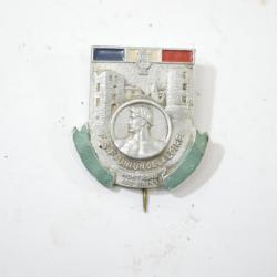 Insigne / badge Fédération sportive de France MONTROND LES BAINS 1947 FSF Union de la Loire
