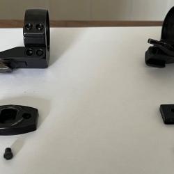Montage pivotant avec platine diamètre 30mm Chapuis express