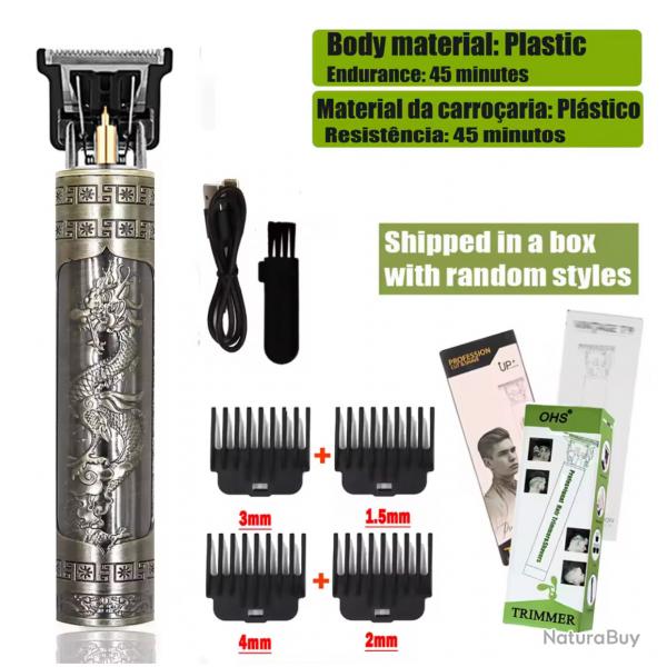 ENCHERE 1 euro......Tondeuse cheveux et Barbe lectrique Rechargeable par USB.....