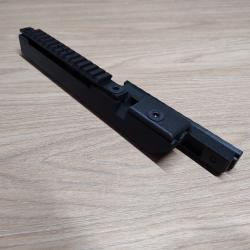 Montage rail picatinny avec rails latéral convertible D/G pour FAMAS F1 / AEG CYBERGUN / MARUI