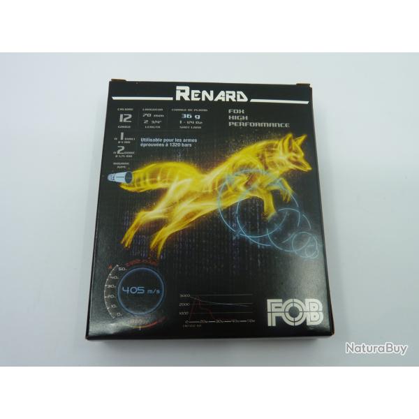 FOB Renard Cal.12/70 36gr plombs n 1 + 2 Hautes Performances
