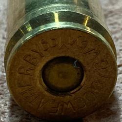 CARTOUCHES a balles 30-378 Wby Mag.