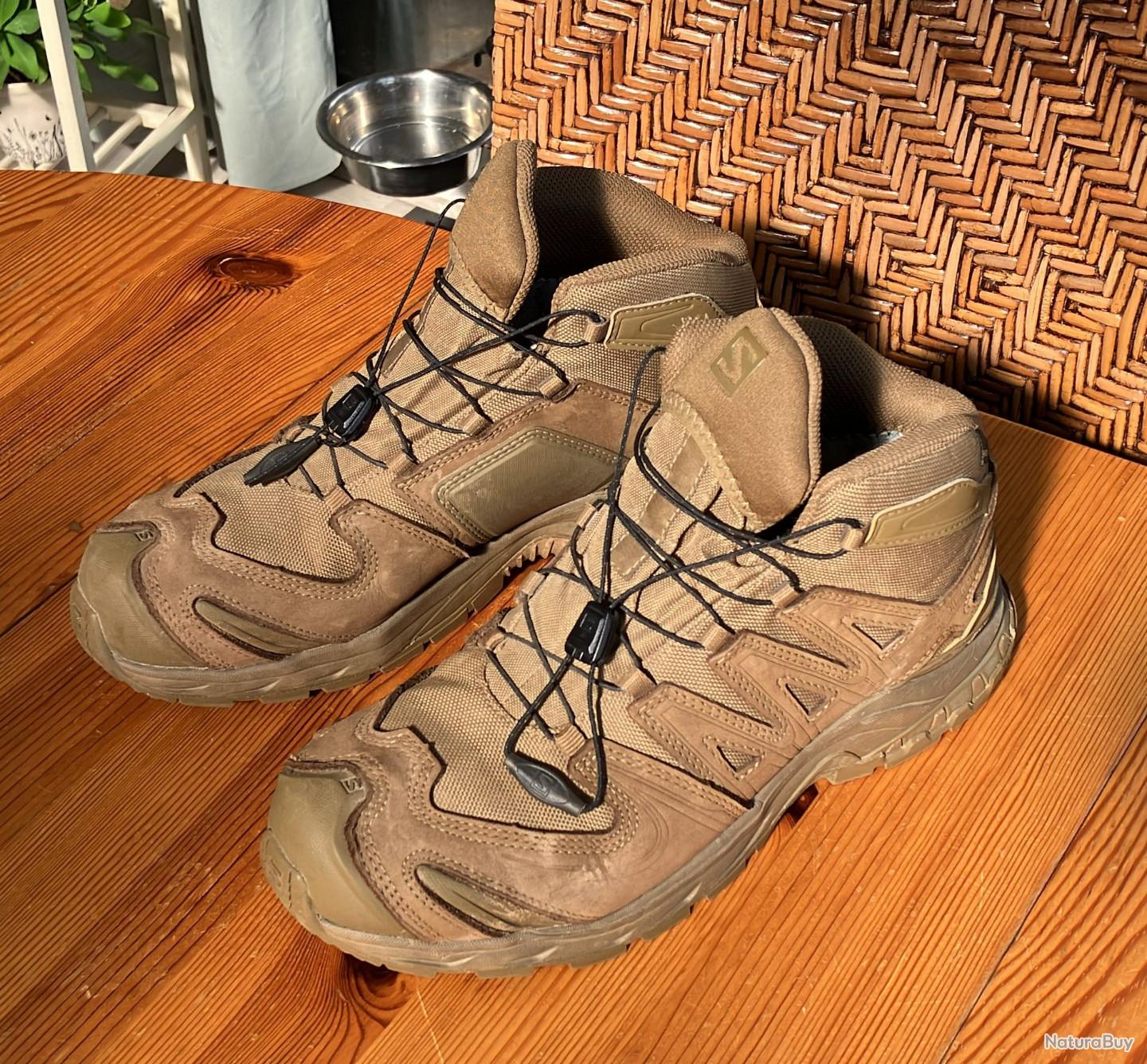 Chaussures Salomon XA Forces MID Coyote (43 1/3) Gore-Tex