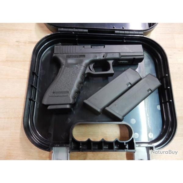 PISTOLET GLOCK 17 C GEN 3 CAL 9X19 + 3 CHARGEURS OCCASION BON ETAT