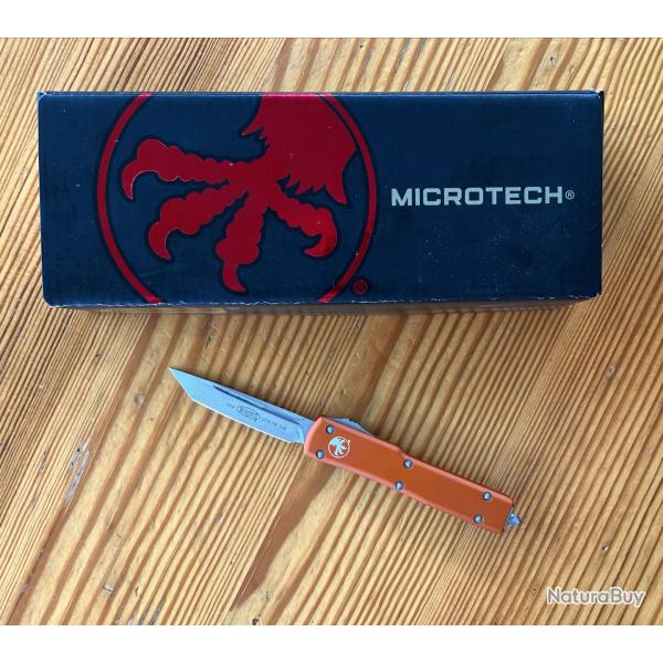 Microtech UTX 70 T/E Orange Stonewash (tanto)