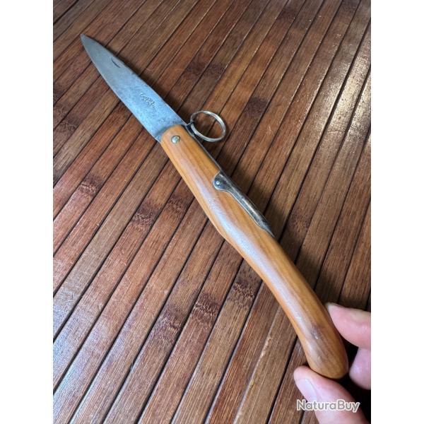 COUTEAU DE POILUS ARM FRANAISE WW1 14-18 CONTRAT MILITAIRE SIGL COUP DU RASOIR LZARD SUPERBE
