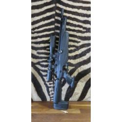 Pistolet PCP REXIMEX Tormenta cal.5.5mm canon 38cm 19.9 joules - lunette RTI 2.5-10x42i laser