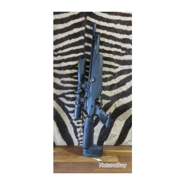Pistolet PCP REXIMEX Tormenta cal.5.5mm canon 38cm 19.9 joules - lunette RTI 2.5-10x42i laser