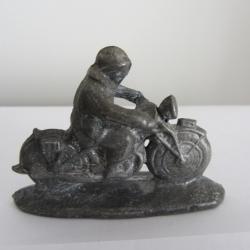 Moto militaire Quiralu - fonte d'alu 1950