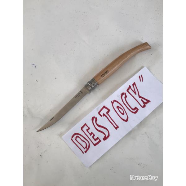 Opinel numro 12 effil lame en acier inoxydable