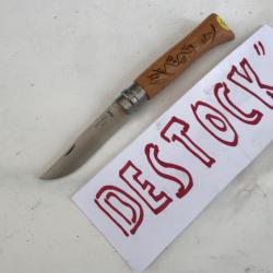 Opinel numéro 8 lame en acier inoxydable modèle sport