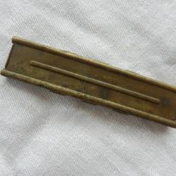 clips lame chargeur en laiton mauser