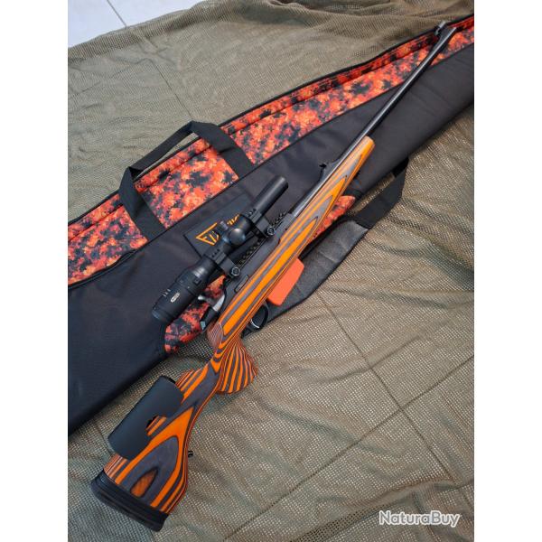 Carabine Tikka T3X Lite Gauchre + crosse GRS + lunette Meopta 1-4x22 RD Kdot
