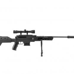 Carabine à plomb Black Ops Sniper Tactical 4.5mm + 4x32 + bipied