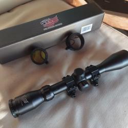 Lunette DE TIR Air Force Optics 3-9x40 Réticule Duplex + Colliers 25,4 mm