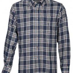 Chemise à manches longues Lorraine bleu PERCUSSION