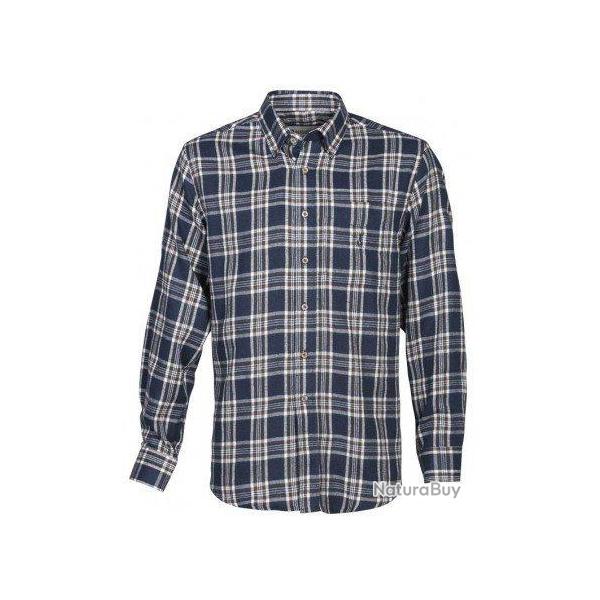 Chemise  manches longues Lorraine bleu PERCUSSION