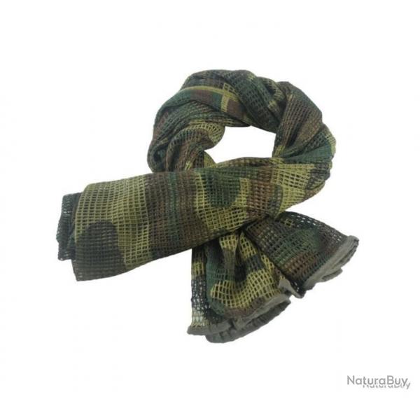 Foulard camouflage 190x90cm - woodland - LIVRAISON GRATUITE