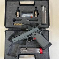 TISAS NIGHT STALKER DS CAL 9X19 OPTIC READY + HOLOSUN HS507K