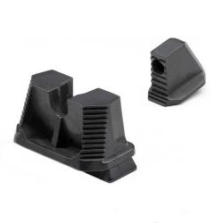 Strike Industries - Organes de visée mécaniques Strike Iron Sights Suppressor Height pour Glock