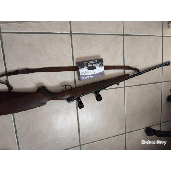 Carabine a verrou cal 8x68s