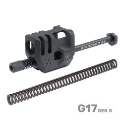Strike Industries - Compensateur Mass Driver pour Glock 17 Gen5 - Noir -