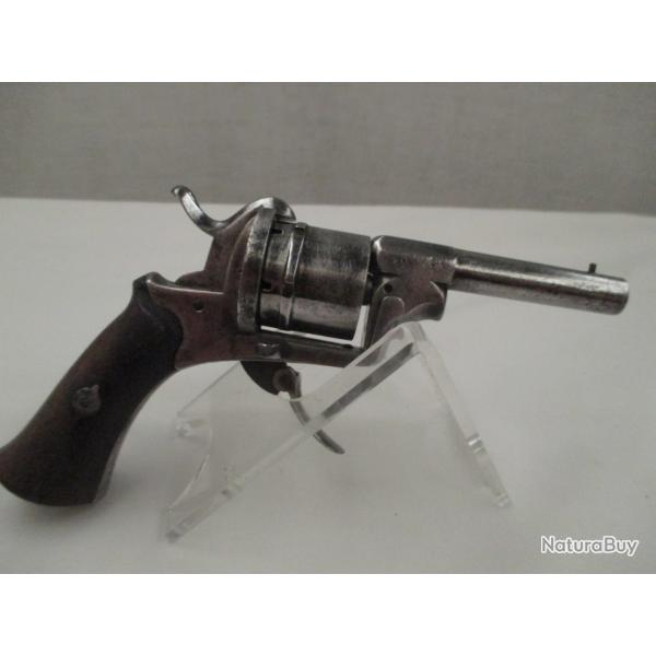 RARE - revolver a systme 7 mm a broche - GALAND - poinon E L G et M toil