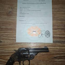 Revolver Iver Johnson Safety Automatic Hammer 2nd modèle 22LR