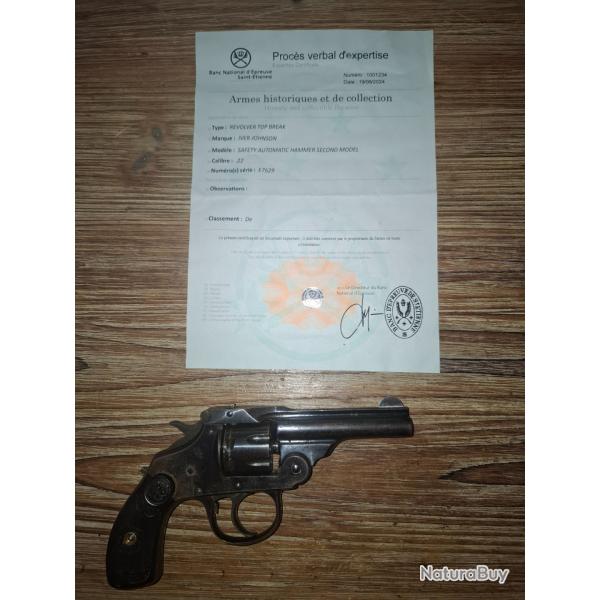Revolver Iver Johnson Safety Automatic Hammer 2nd modle 22LR