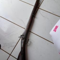 FUSIL A PISTON A POUDRE NOIRE CHASSE CROSSE SCULTE