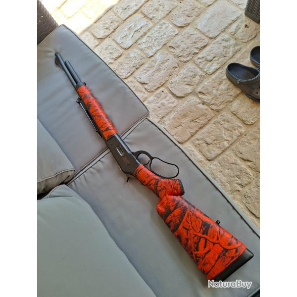 Carabine PEDERSOLI lever action boarbuster type HV1-camo - calibre 45-70 Gov.