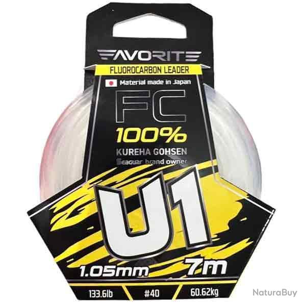 Fluorocarbone Favorite - Seaguar U1 Fc 10m 0.285mm