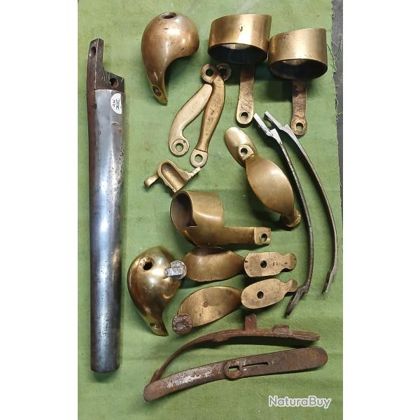 Lot de garnitures pistolets rglementaires