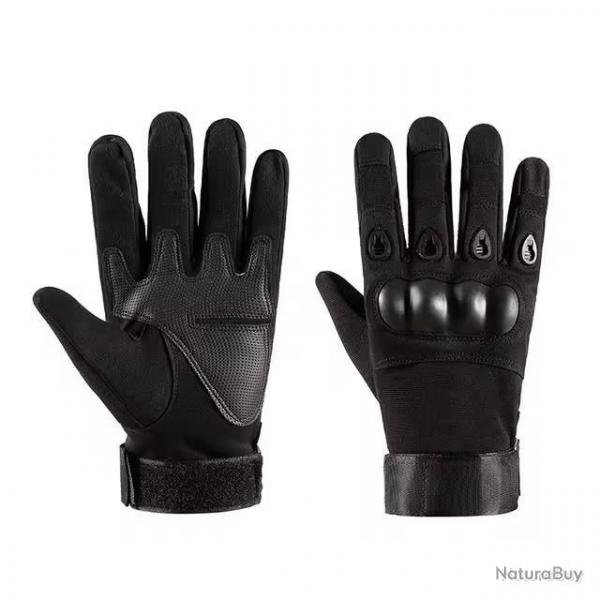 Gant tactique coqu - compatible cran de tlphone - noir - LIVRAISON GRATUITE