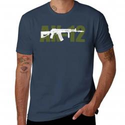 T-shirt fusil d'assaut AK-12 - Navy / M
