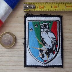 écusson militaire brigade de renseignement et guerre électronique insigne tissu