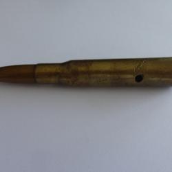 Cartouche inerte de manipulation calibre 50 (12,7 )  US 1943