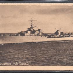 CPA- Marine de Guerre - Contre Torpilleur " Le Terrible " N°3722