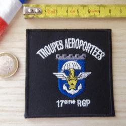 écusson 17e régiment du génie parachutiste Montauban insigne tissu
