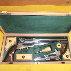 N° 46 Écrin de luxe pour revolver Remington 1858 à canon de 8 pouces et Remington Pocket 31