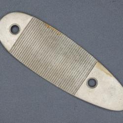 Plaque de couche pour carabine en acier