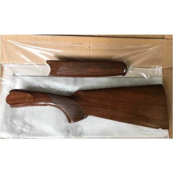 Set Crosse Pistolet & Longuesse Grade Bois 2,5 pour Beretta 687 Silver Pigeon Cal. 20 (NEUF)