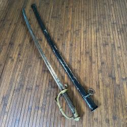 SABRE 1855 FRANÇAIS LAME FORGÉE A KLINGENTHAL