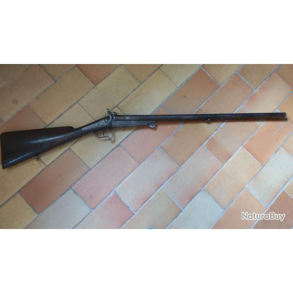 Trs rare fusil  broche calibre 16 sign Lefaucheux