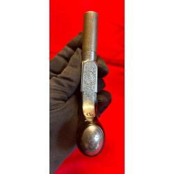 Exceptionnel et rare pistolet à percussion signé " Gastine Renette à Paris "
